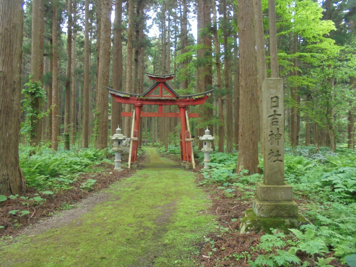 山王坊日吉神社／これは霊場だわ